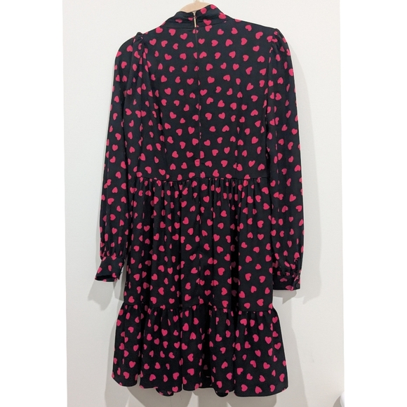 Kate Spade Heartbeat Tie Neck Shirtdress - Picture 9 of 9